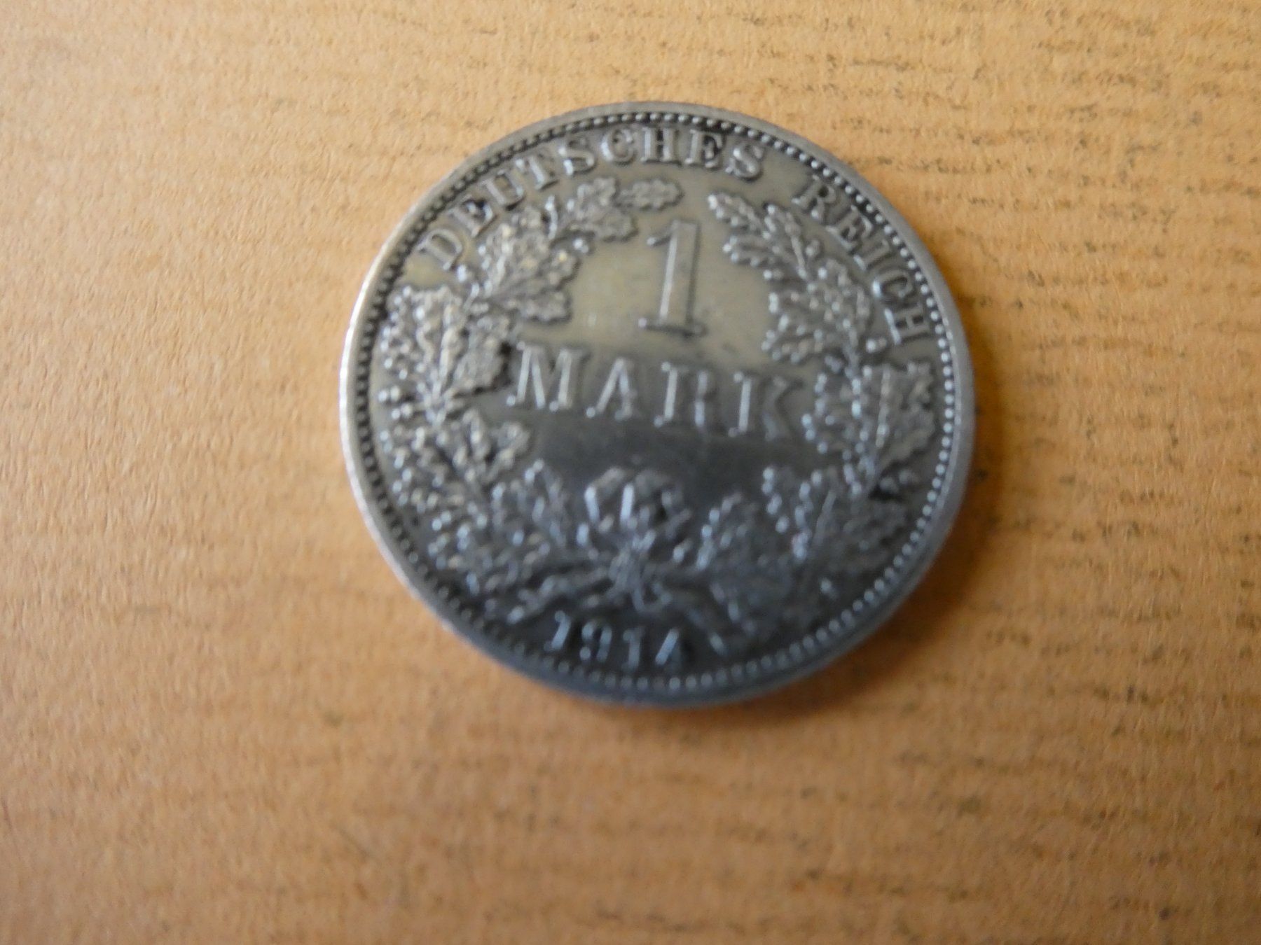 Tutti le monete: Dt. Reich 1914 A, 1 Silbermark – Usato da Hinterforst venduto da Rohusri