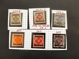 Altdeutschland Württemberg Lot 1919  (3587)