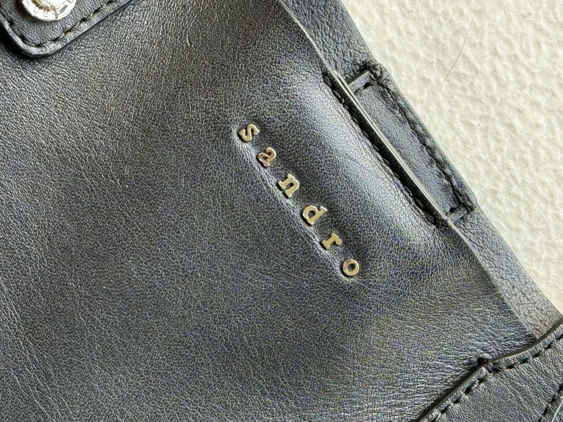 Sandro Borse da donna: Schwarzer Leder Shopper von Sandro – Usato da Wettingen venduto da lisous.closet 4