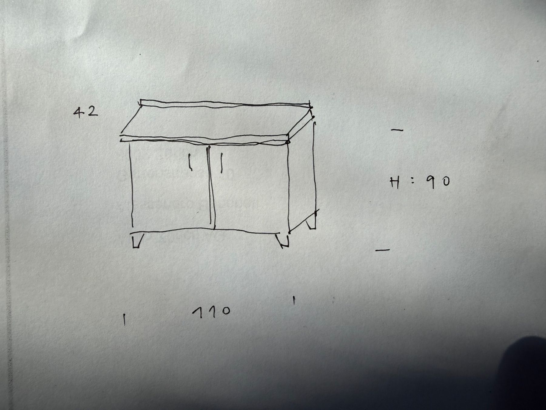 Commodes: Schrank / Kommode, weiss – D'occasion à Zürich par gis_dpj9 3