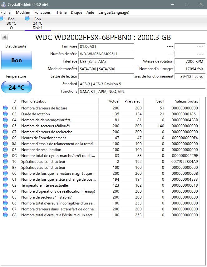 Synology Server: NAS Synology DS218+ + 2 disques Western Digital Red Pro 2TB – Usato da St-Imier venduto da Yves-Astria 5