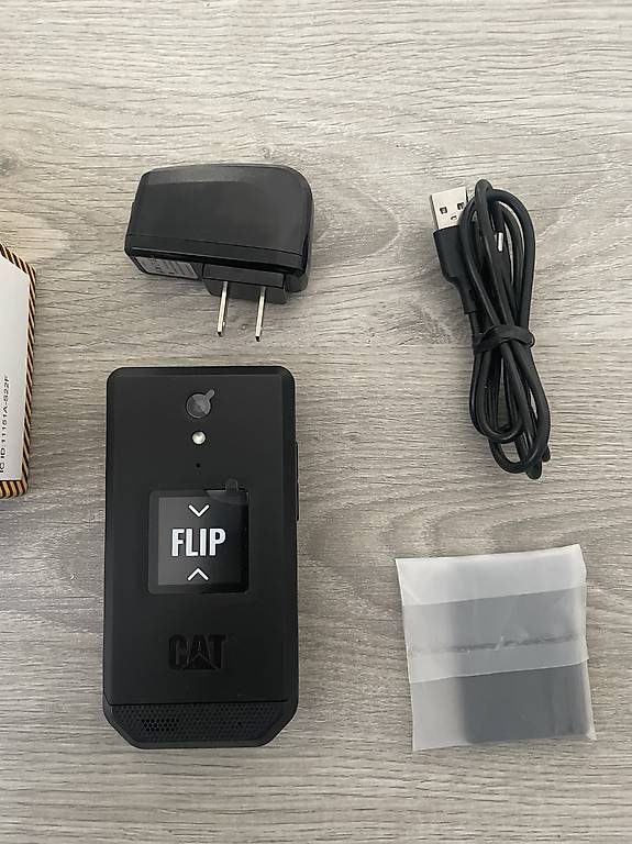 Placchette & Badge: CAT S22 Flip in Schwarz – Usato da Bürglen TG venduto da mat_8tyc 1