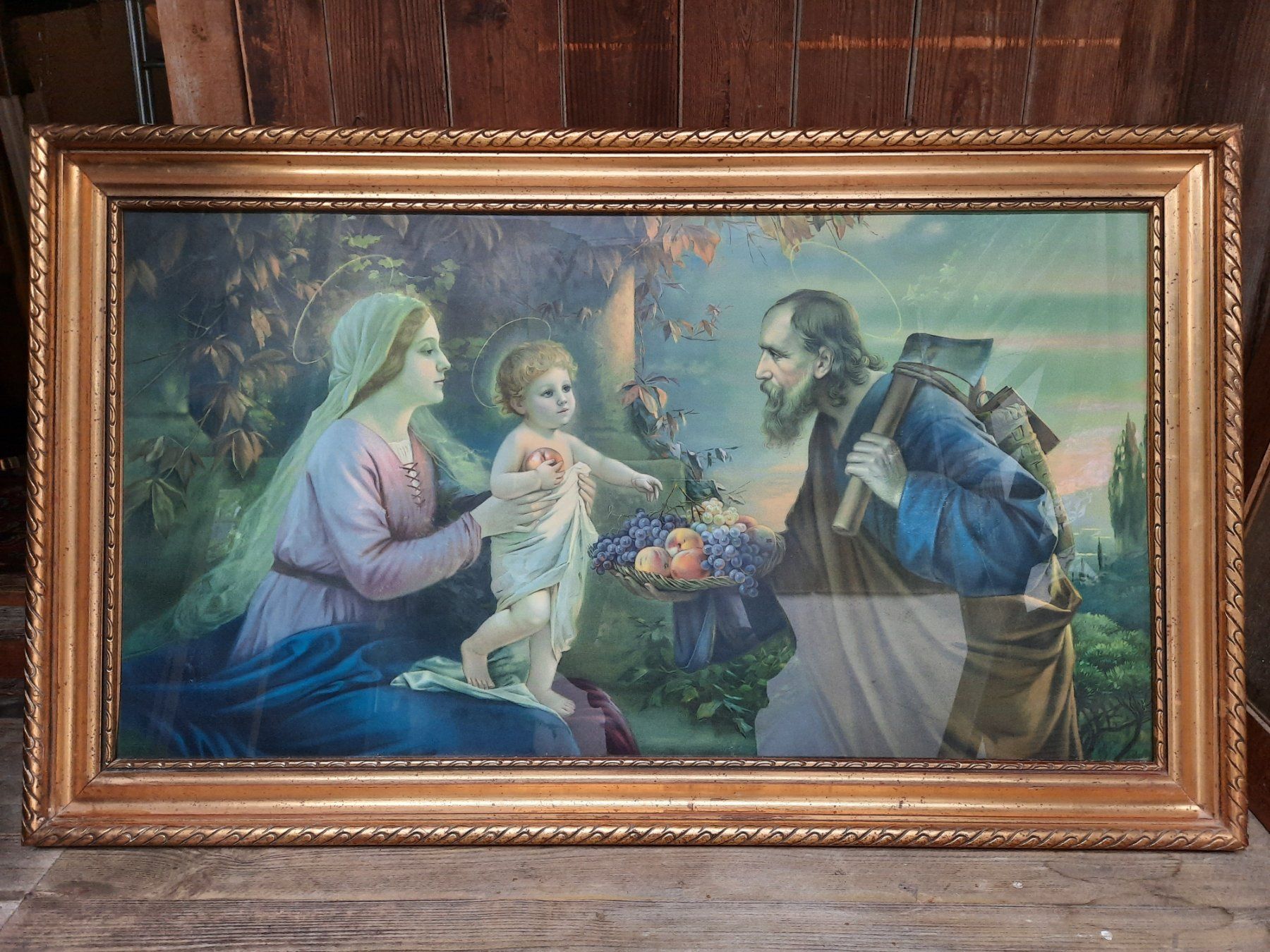 Posters & Illustrations: Antikes Bild, Heiligenbild, Jesus – D'occasion à Weinfelden par JoeBaer