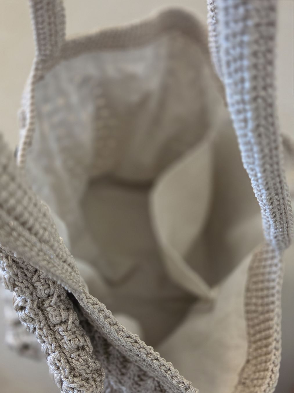 Borse: Tasche beige mit Pochette Handmade – Nuovo (secondo la descrizione) da Amriswil venduto da gu80kaya 2