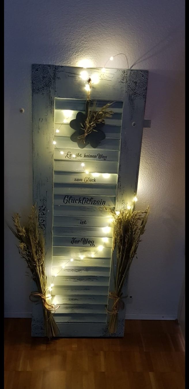 Tutte le decorazioni: Fensterladen Deko-Unikat – Nuovo (secondo la descrizione) da Root venduto da Trinali 1