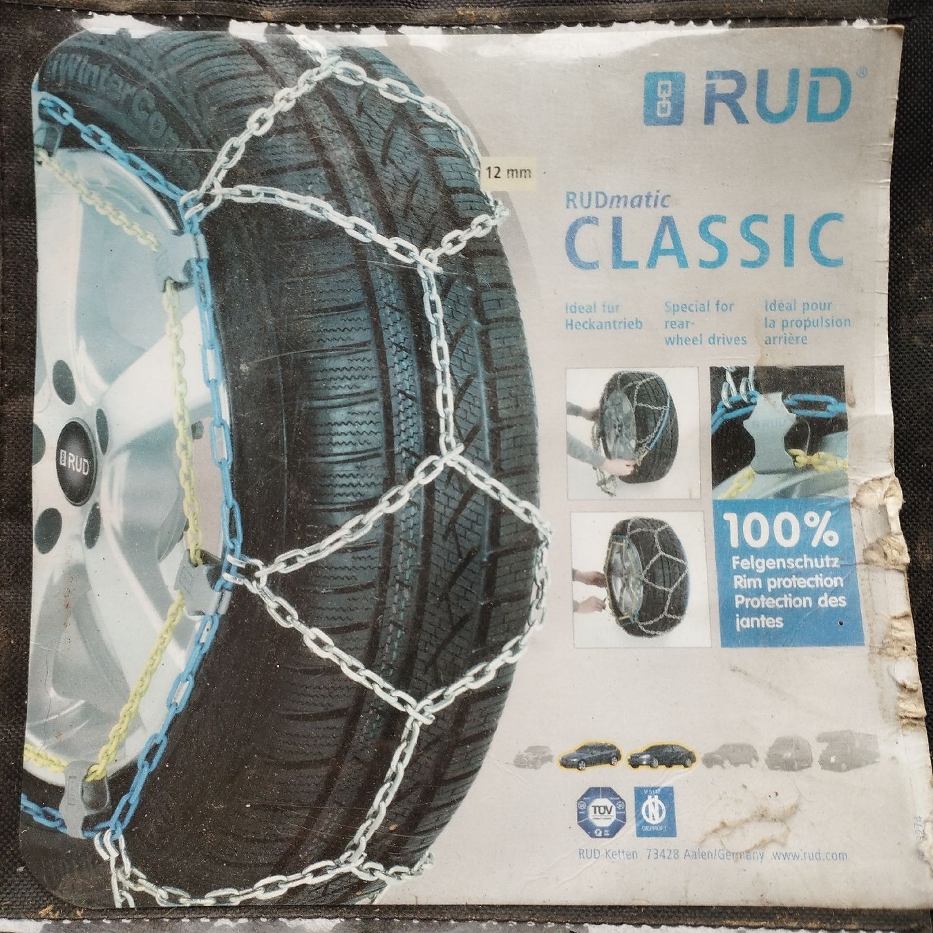 Rud Catene da neve: Chaînes à neige RUD Matic Classic 4 – Usato da Boudevilliers venduto da Archeopterox 1