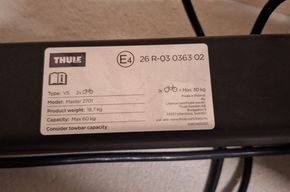 Travi: Thule Fahrradträger – Nuovo (secondo la descrizione) da Hägglingen venduto da kimimod 4