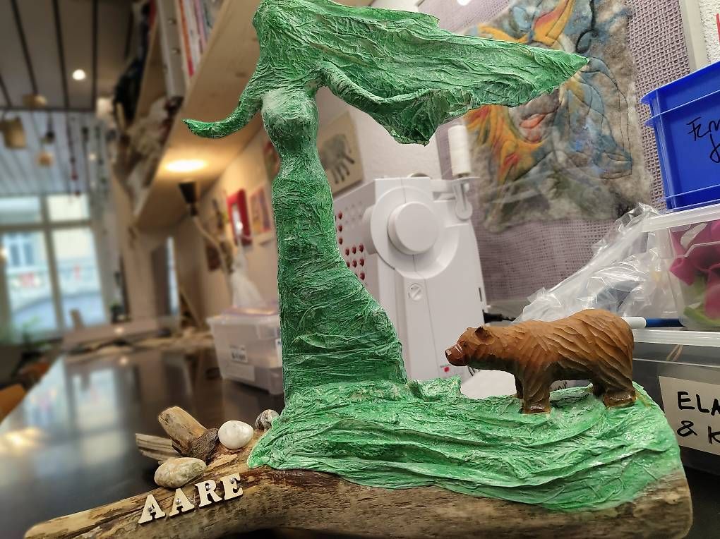 Skulpturen & Statuen: Aare Skulptur  – Gebraucht aus Muri b. Bern von Passenger762 1