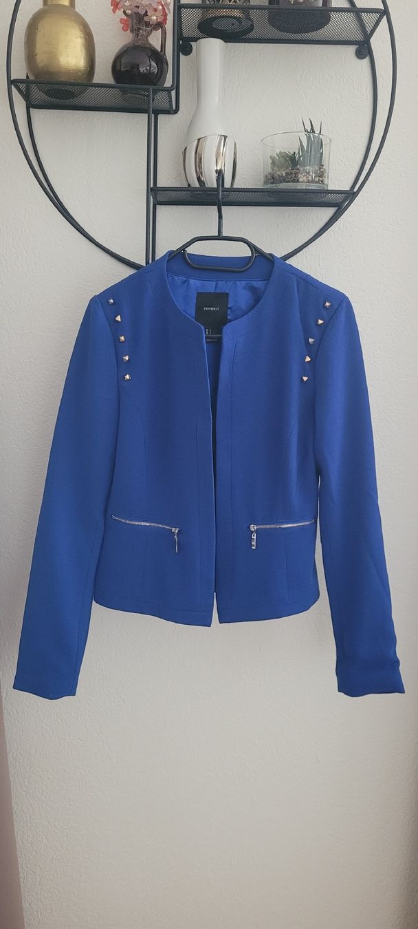 Vestes: Blazer bleu FOREVER 21 taille 36 – Neuf (Voir description) à Vevey par x_y_f 1