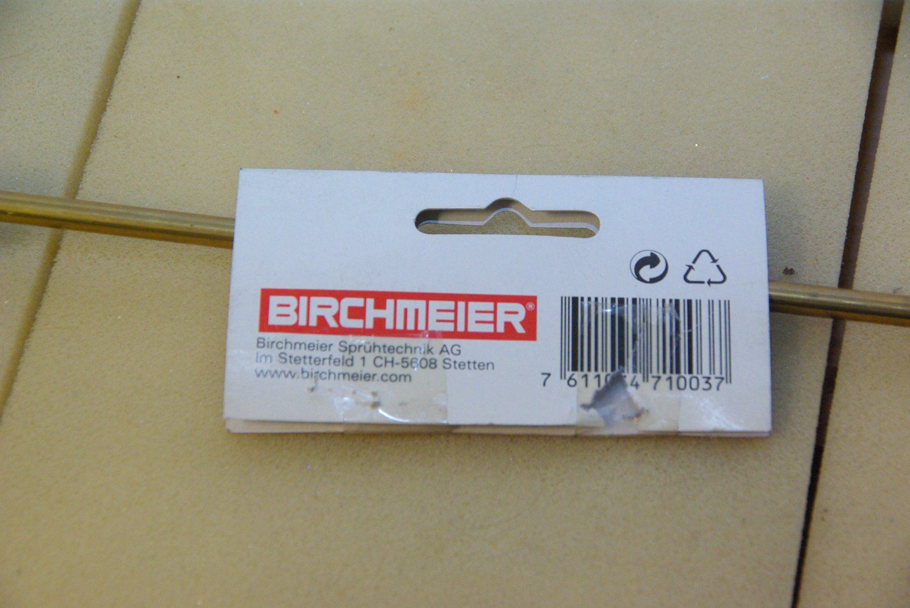 Birchmeier Tutti gli attrezzi: Birchmeier Kolbenstange komplett, rot – Nuovo (secondo la descrizione) da Herisau venduto da Cevianer1844 4