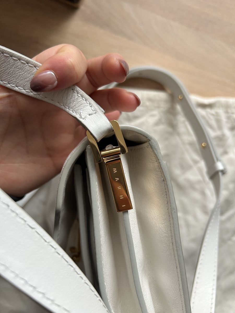 Marni Borse da donna: Marni Umhängetasche Leder, weiss – Usato da Andwil SG venduto da nin_y2zm 4