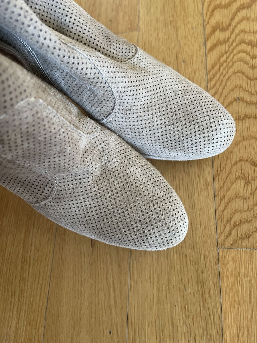 Damenschuhe: Stiefel Conleys Stiefeletten Wildleder beige Gr. 37 – Gebraucht aus Rüschlikon von Lajniii 1