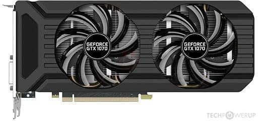 Nvidia Grafikkarten: GTX 1070 Palit Dual 8GB – Gebraucht aus Aadorf von CitySun