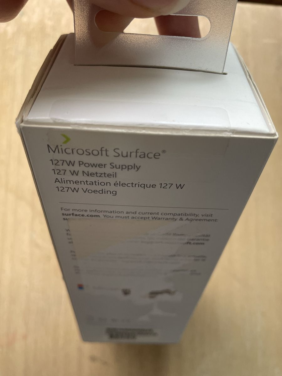 Ladegerät: Microsoft Surface Netzteil 127W Modell 1932 originalverpackt – Neu und originalverpackt aus Kirchdorf AG von sar_p9b7 3