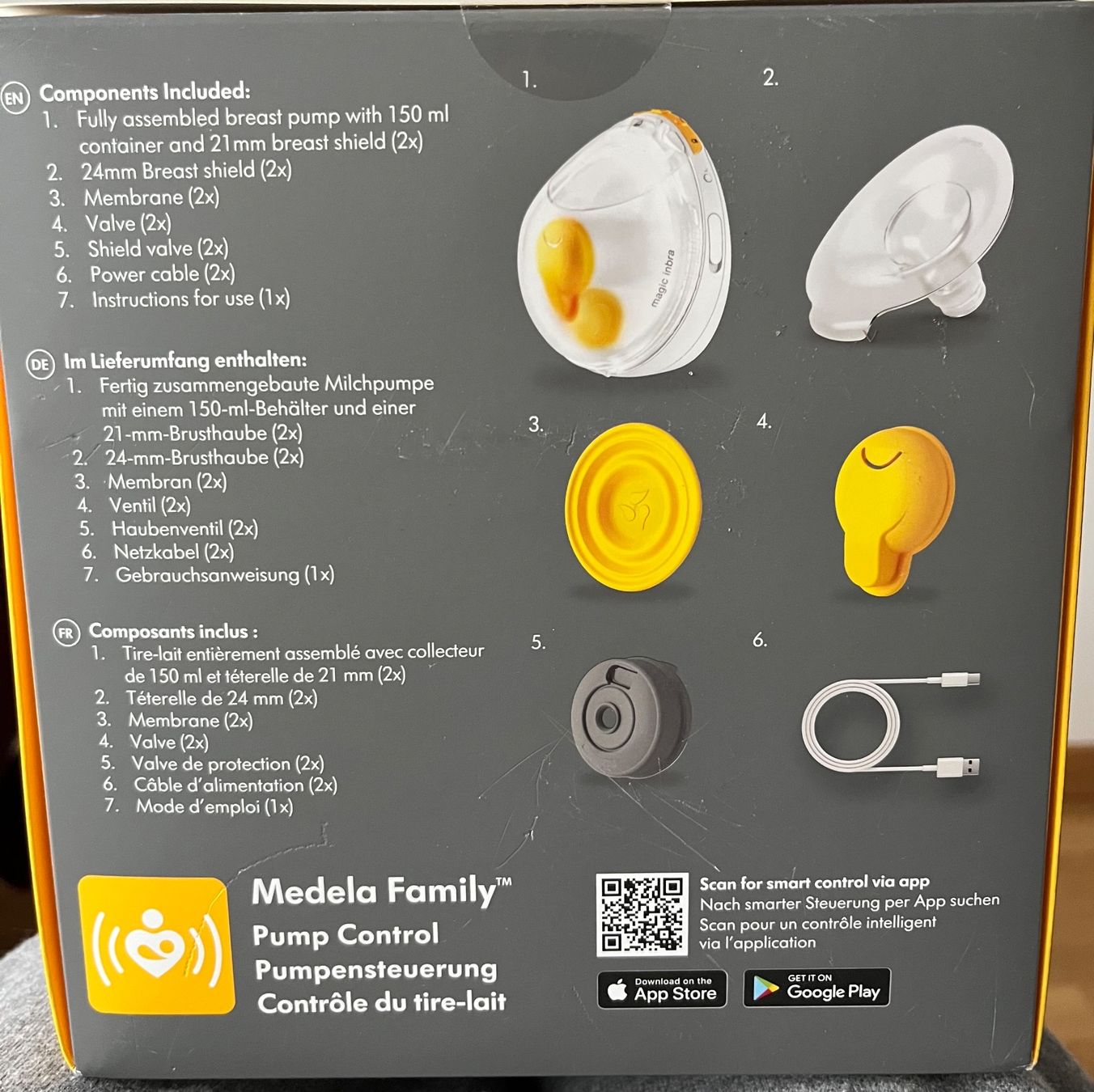 Medela Accessori per l’allattamento: NEU ungeöffnet Magic InBra Doppelmilchpumpe – Nuovo e nell'imballaggio originale da Genève venduto da Lauraki_ 2