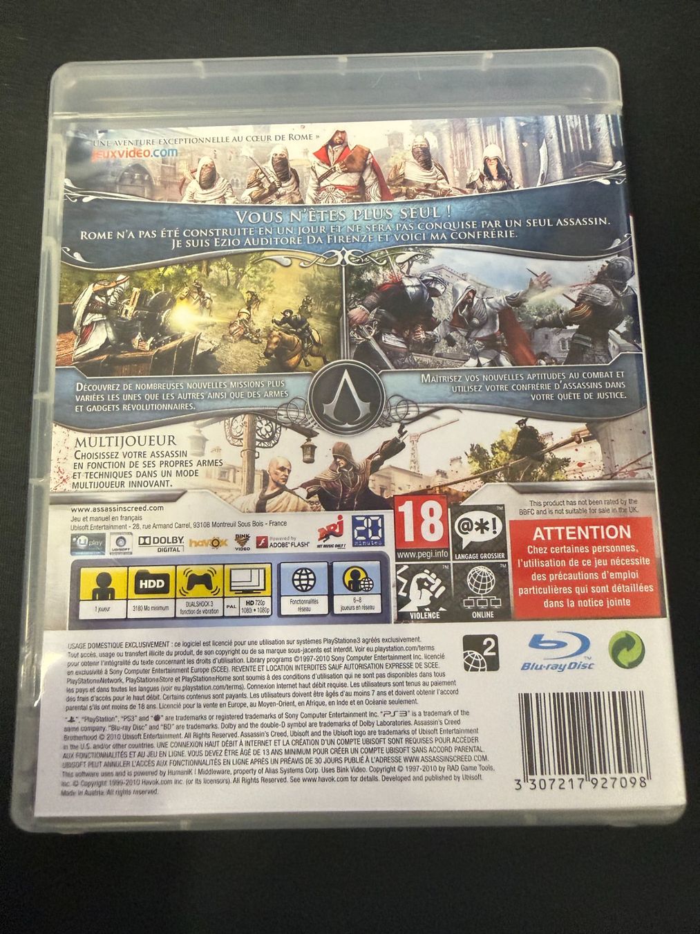 Sony Giochi: Assassin's Creed Brotherhood - PS3 – Usato da Pont-de-la-Morge venduto da Darfal 2