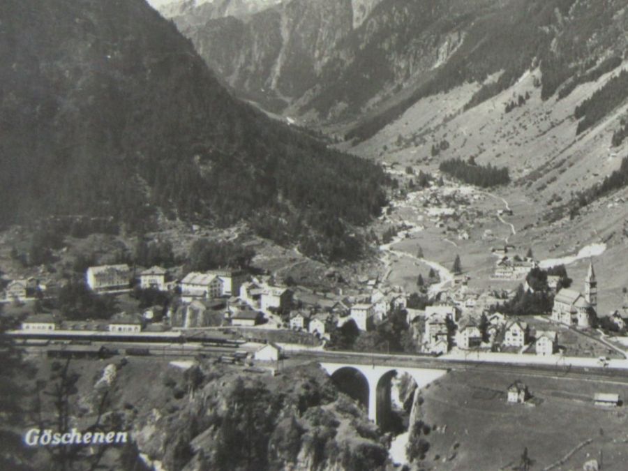 Cartoline postali: GÖSCHENEN URI AK – Usato da Ettingen venduto da Hausi4711 1