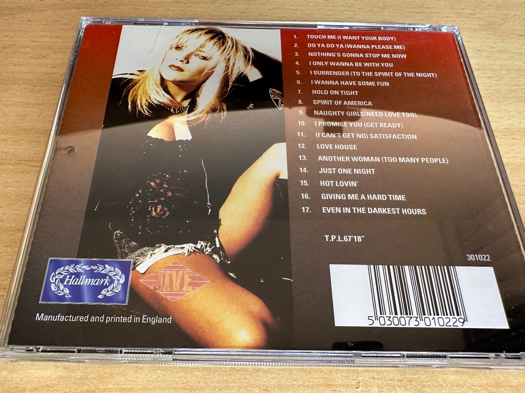CDs: Samantha Fox – Greatest Hits – Gebraucht aus Rikon im Tösstal von  1