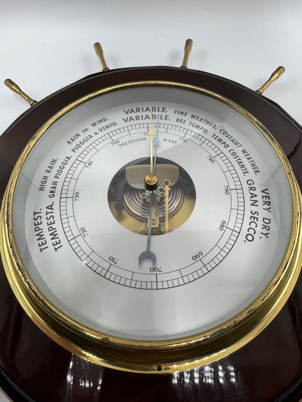 Sonstige antike Technik & Geräte: Schönes Barometer im Schiffsdesign - Wetterinstrument – Gebraucht aus Sachseln von BONATI01 1