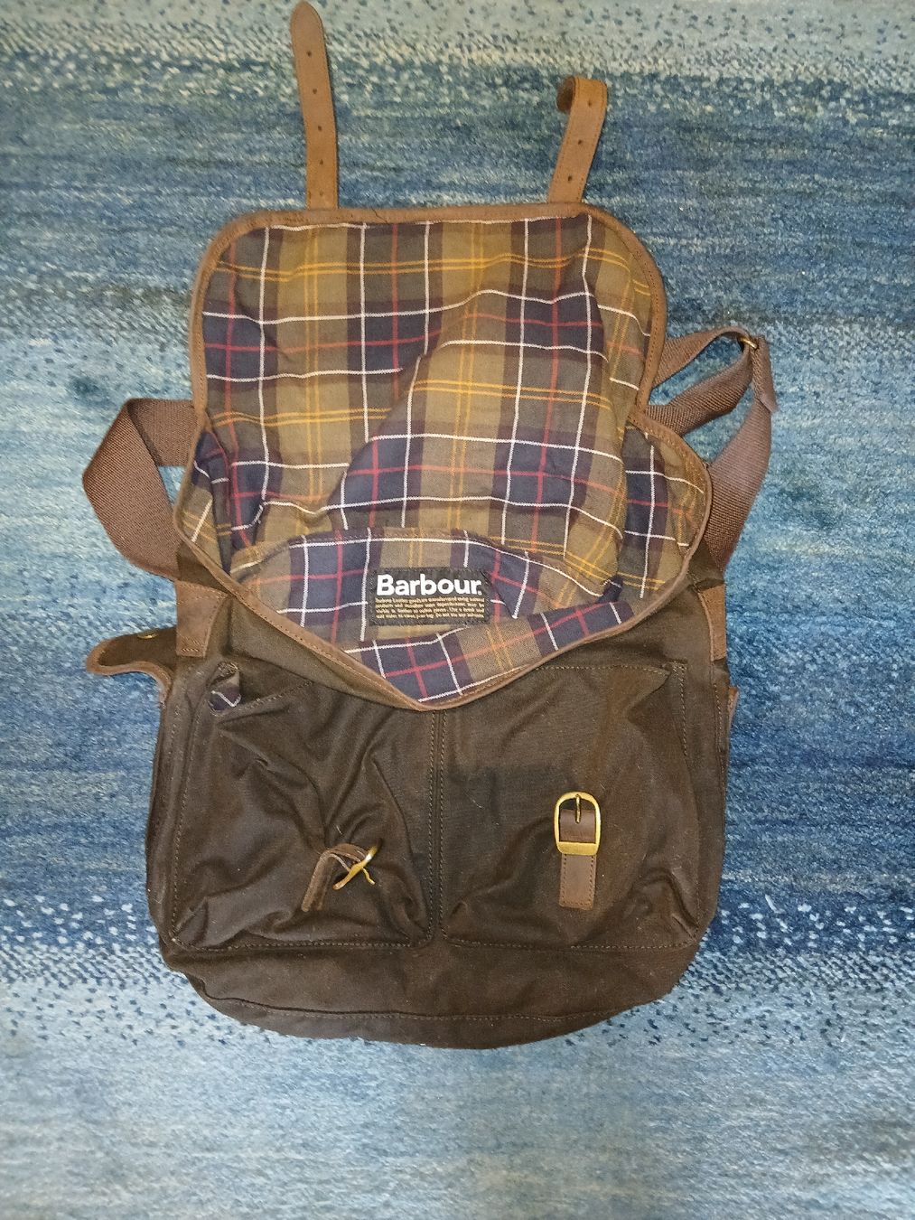 Barbour Borse: Barbour Umhaengetasche gewachst braun – Usato da Wichtrach venduto da zozifabi 1