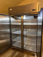 Congélateur professionnel 2 portes — 1240L — Inox — Ice-cool