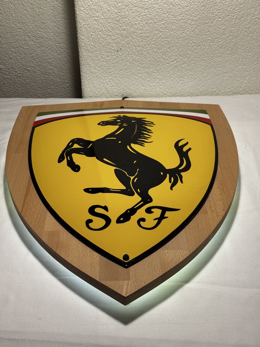 Ferrari Ecriteaux: Blechschild Ferrari - LED – D'occasion à Stüsslingen par leo_nzh6 2