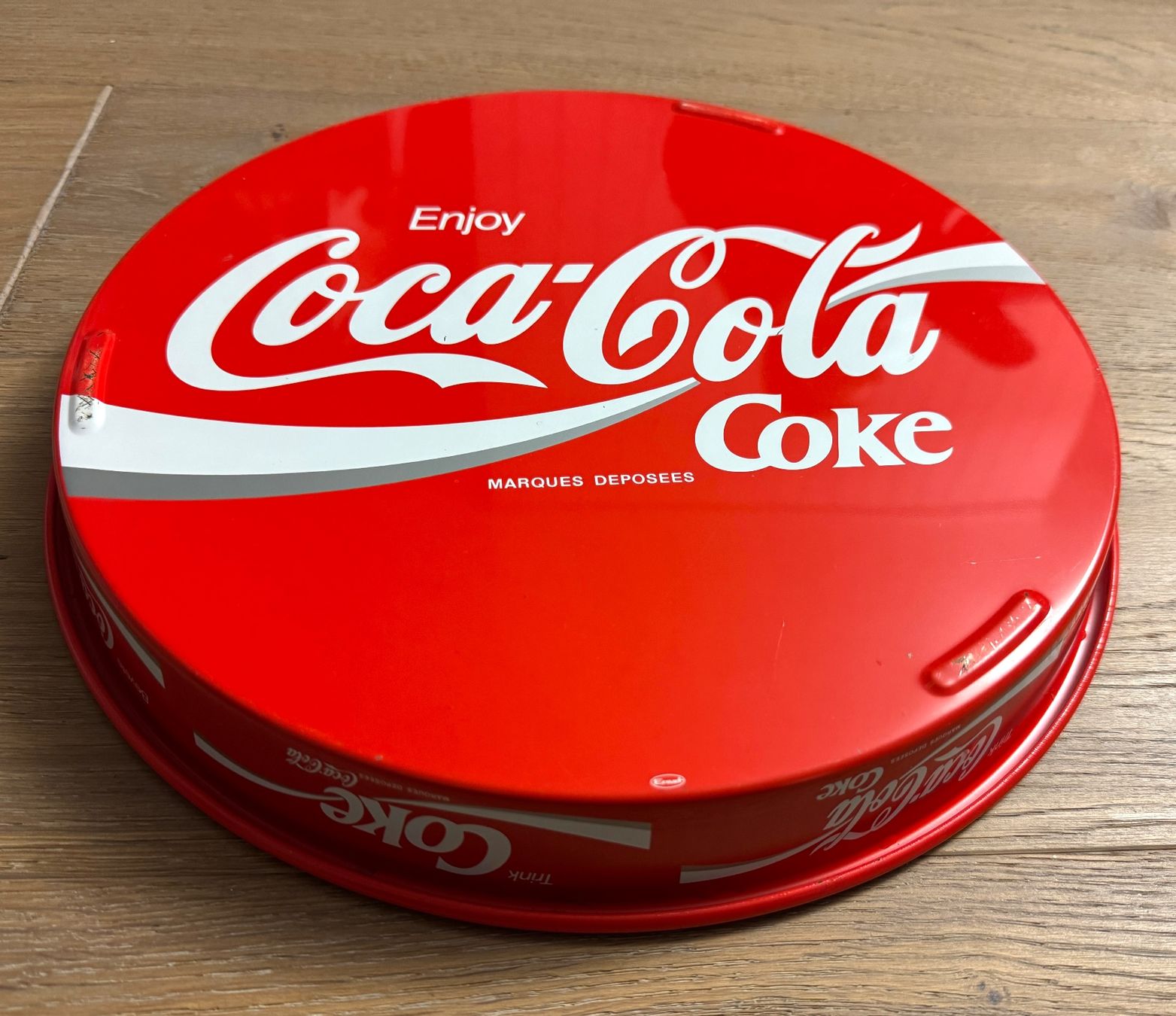 Untersetzer: Sehr schönes Serviertablett Coca Cola vintage – Gebraucht aus Rothrist von Luckywinner 2
