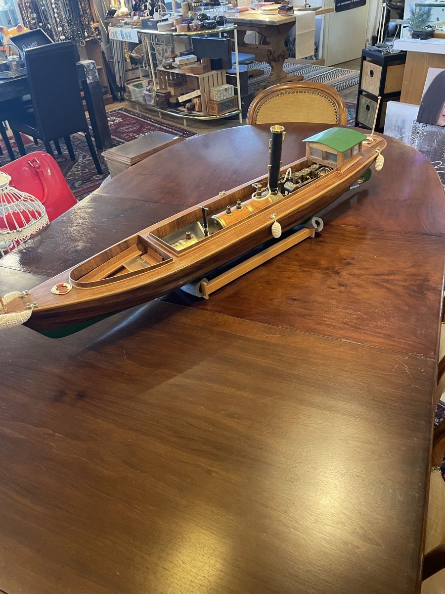 Kit di modellismo & Modellini statici: Modellbau Dampfpinasse Schiff – Nuovo (secondo la descrizione) da belp venduto da david59 3