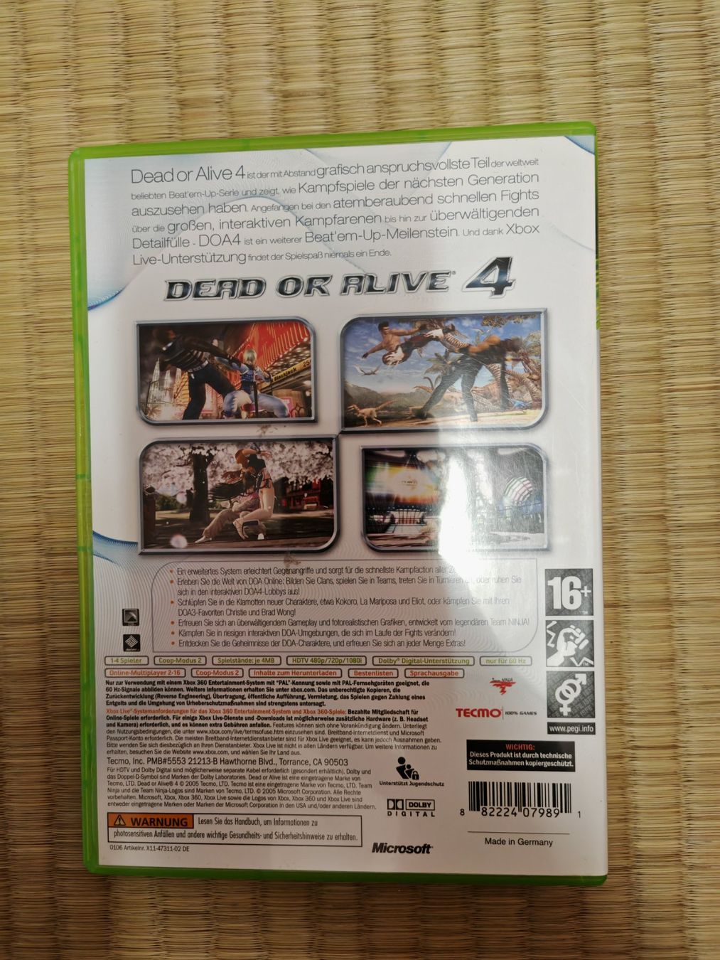 Microsoft Giochi: Dead or Alive 4 - Xbox 360 – Usato da Thun venduto da Kankii 1