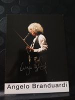 Angelo Branduardi - handsignierte Autogrammkarte