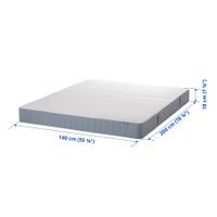 NEU IKEA VESTMARKA Matratze 140x200 / NEW mattress firm