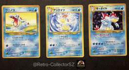 Pokémon Cards Totodile Croconaw Feraligatr Neo Genesis Holo