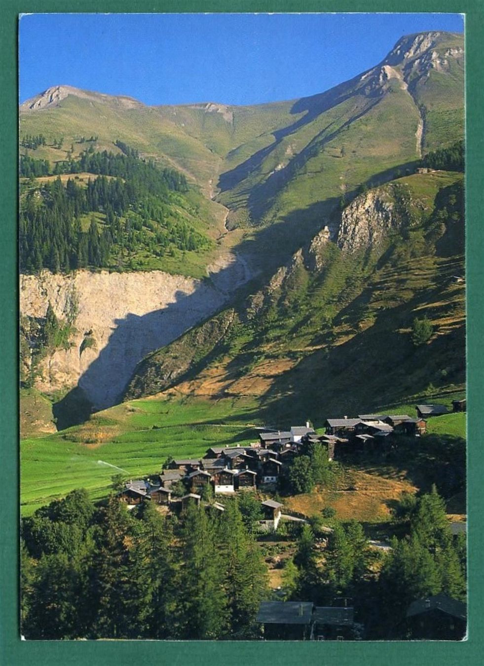 Cartoline postali: Imfeld bei Binn, 1997, ungelaufen, Grossformat – Usato da Sargans venduto da Hausi1951