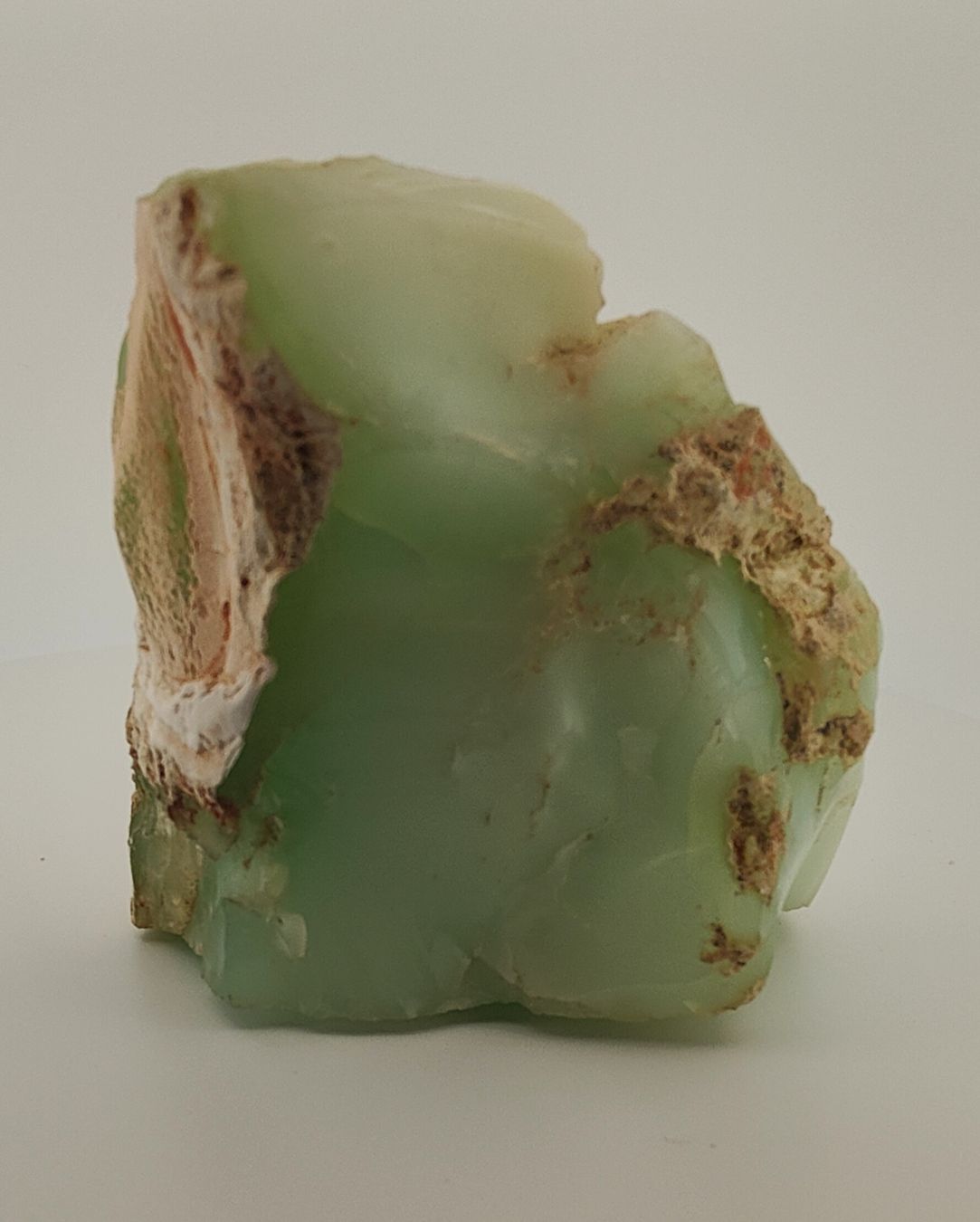 Minerali & Pietre curative: CHRYSOPRAS Rohstein 382g – Nuovo (secondo la descrizione) da Biederthal venduto da P_h_1980