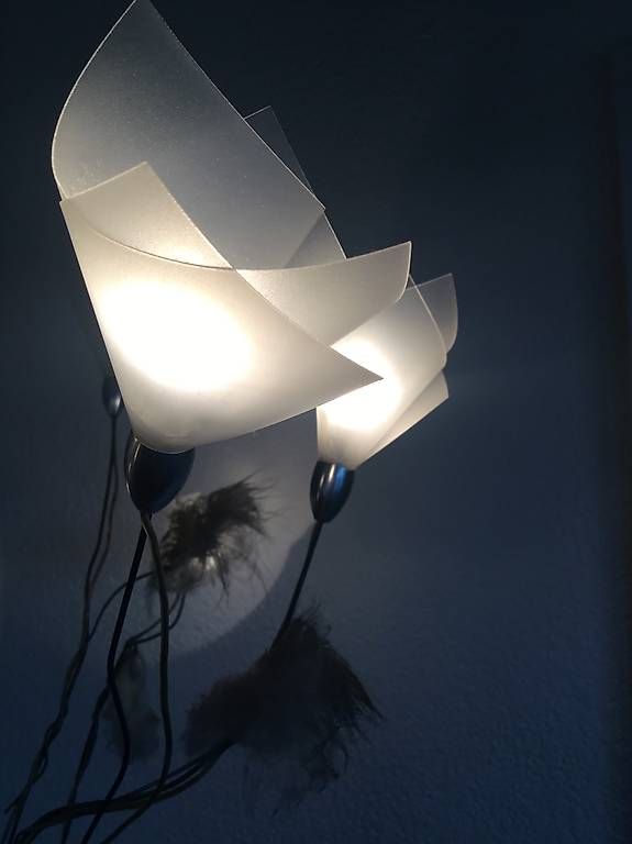 Lampes: Stehlampe Drahtgeflecht – D'occasion à St. Niklausen LU par val_y8jm 2