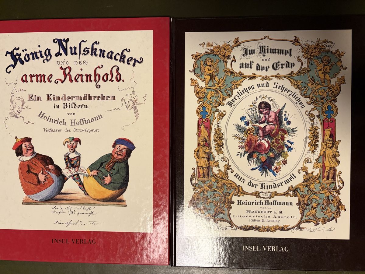 Bücher: Heinrich Hoffmann: Struwwelpeter-Geschichten, 2 Bände! – Gebraucht aus Zürich von mimikiki100