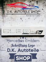 Mercedes AMG GLE63 S Emblem Schriftzug Chrom/Schwarz Neu