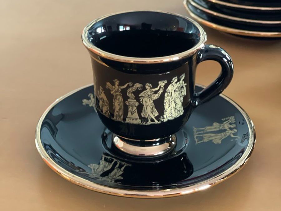 Set di piatti: Kaffee Set 7-teilig 24K Gold – Usato da Niederwil AG venduto da Vonky 1