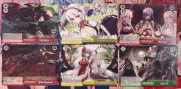 Azur Lane 6 Common Cards Weiss Schwarz Japanese Version