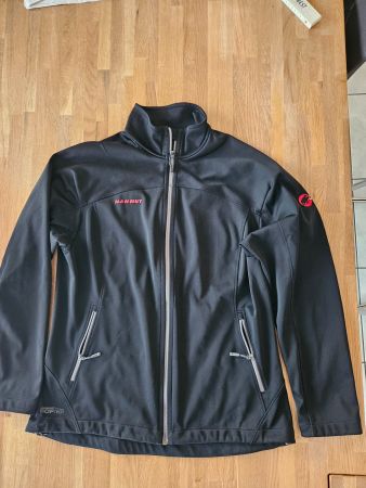Mammut, Soft Tech Jacke schwarz, leicht + flexibel, Top-Occ.