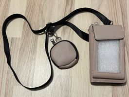 „GIANNI“-KUNST-LEDER-GELDBÖRSE mit HANDY-FACH / OVP