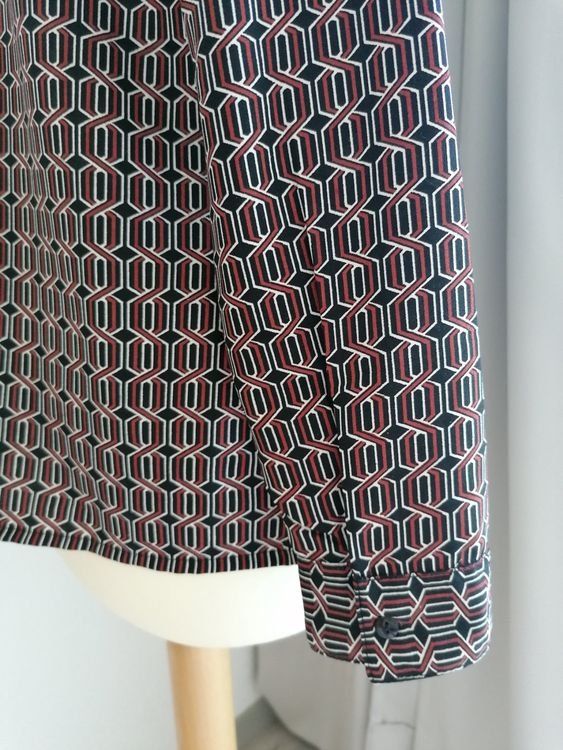 Camicette: Bluse mit Retromuster, Gr. 34, neu – Nuovo e nell'imballaggio originale da Emmen venduto da Tigerlady 6