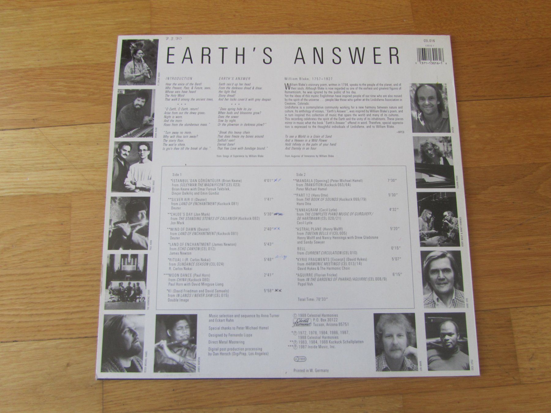 Dischi in vinile: Earth's Answer – Usato da Seengen venduto da mikelele 3