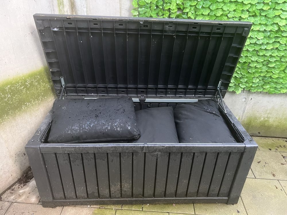 XXL Gartenbox schwarz (ohne Inhalt) Kaufen auf Ricardo
