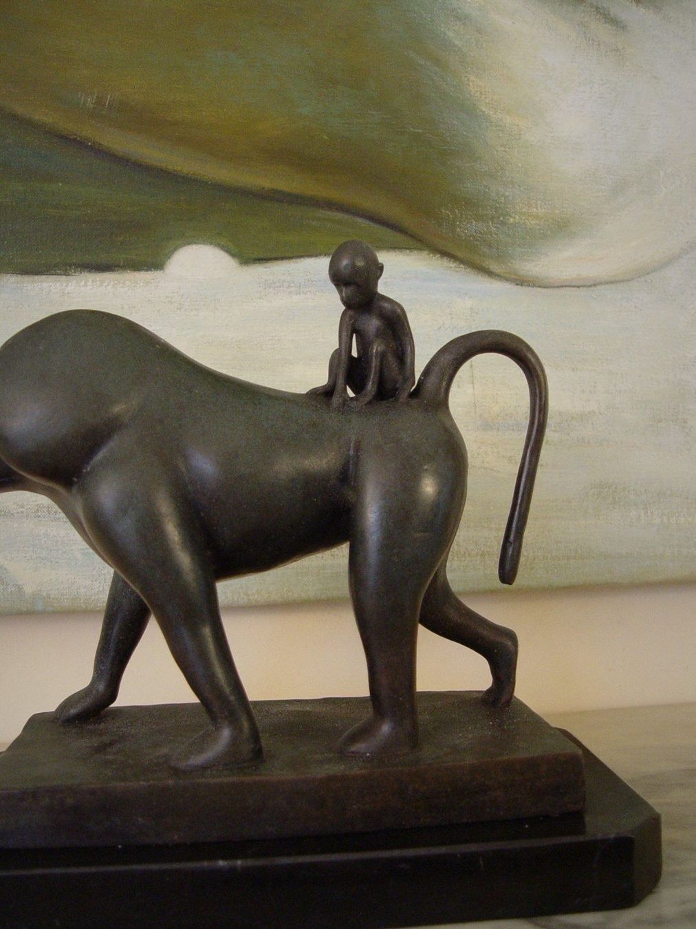 Skulpturen & Statuen: Grosse Bronze Skulptur – Gebraucht aus Rotkreuz von Dobermann5 2