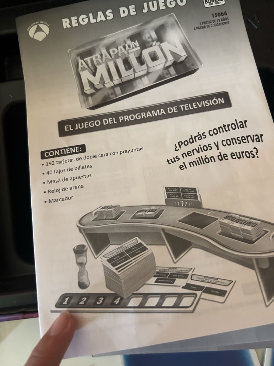 Giochi: Jeu de société "Atrapa un Millón" Borras – Usato da St-Prex venduto da mar_f6t6 3