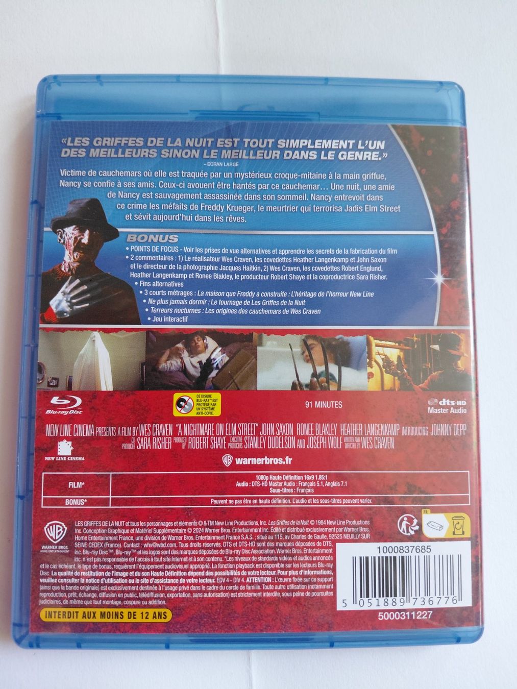 Tous les DVDs: Les griffes de la nuit – D'occasion à Denges par Hellboy10 1