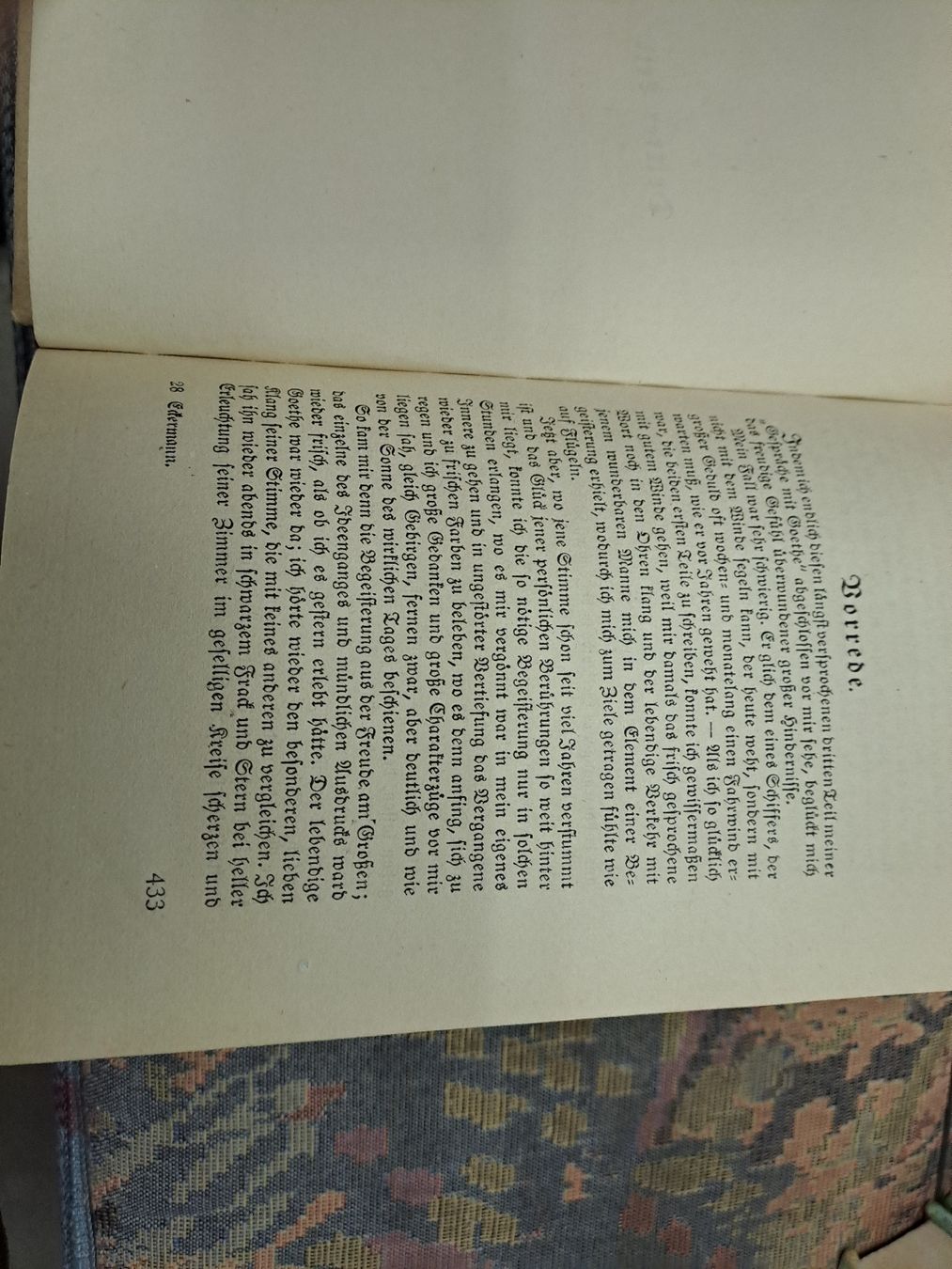 Libri: Buch Eckermann Gespräche mit Goethe gebraucht – Usato da Zürich venduto da Schoebi19 4