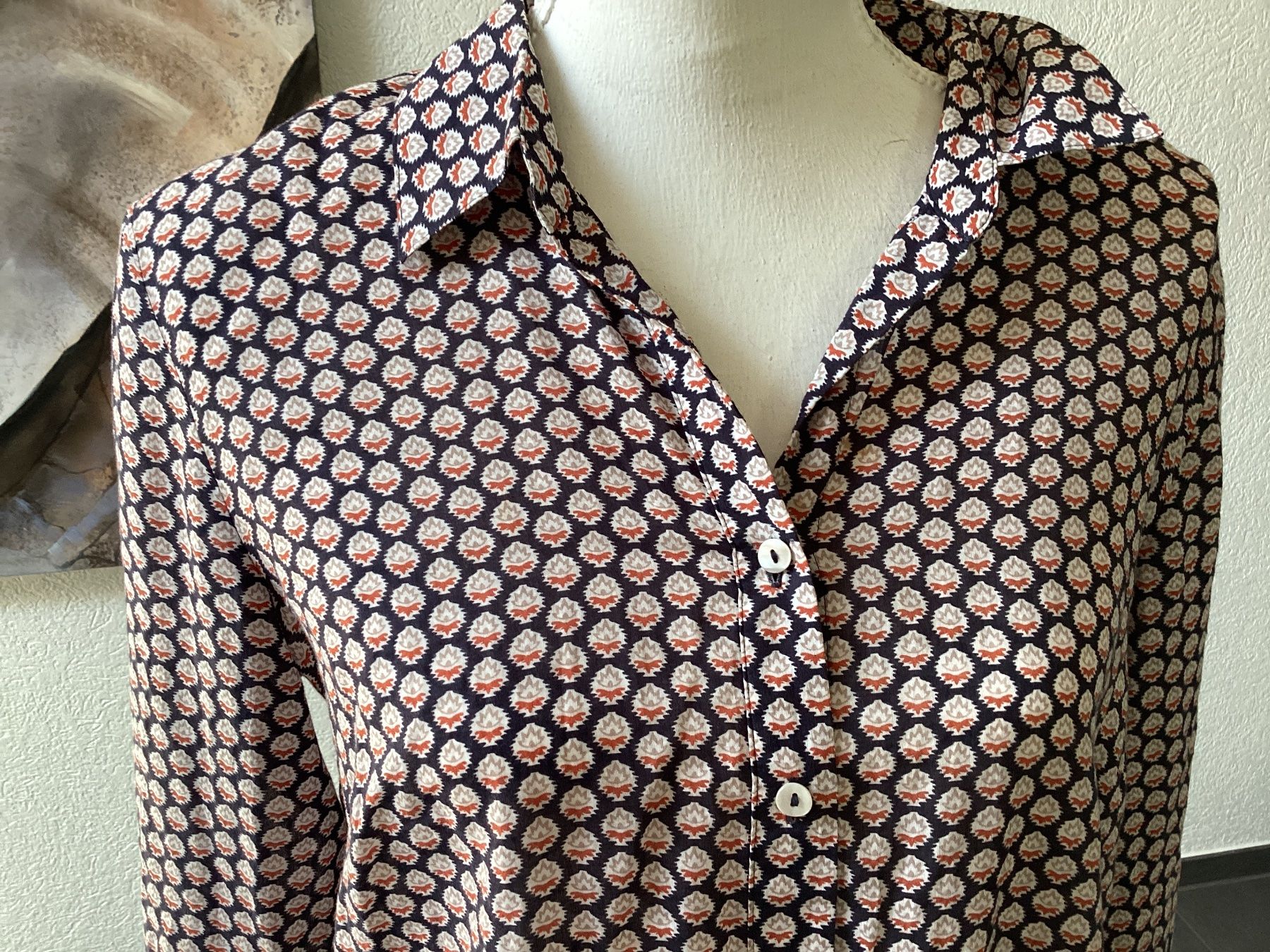 Gerry Weber Camicette: Gerry Weber wunderschöne Damenbluse mit Print Gr. 40 – Usato da Homberg b. Thun venduto da Homata 1