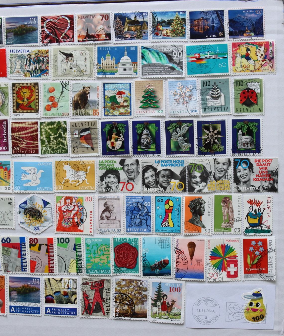 Tutti i francobolli: Briefmarken CH Lot (3) – Usato da Oberentfelden venduto da lakipul 6